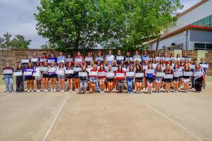 Group photo of all 66 character scholarship recipients