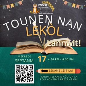 Back-to-School Night Invitation (Haitian Creole)
