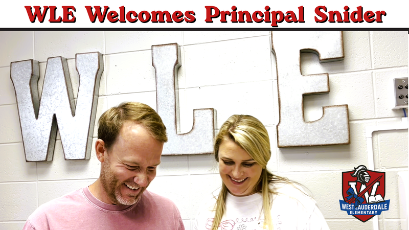 New West Lauderdale Principal Josh Snider and an Office Employee