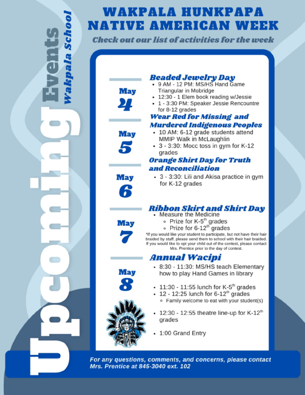 native american week flyer
