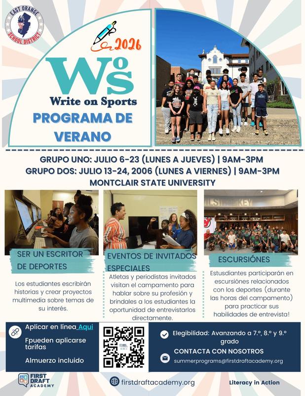 Write on Sports Summer Session