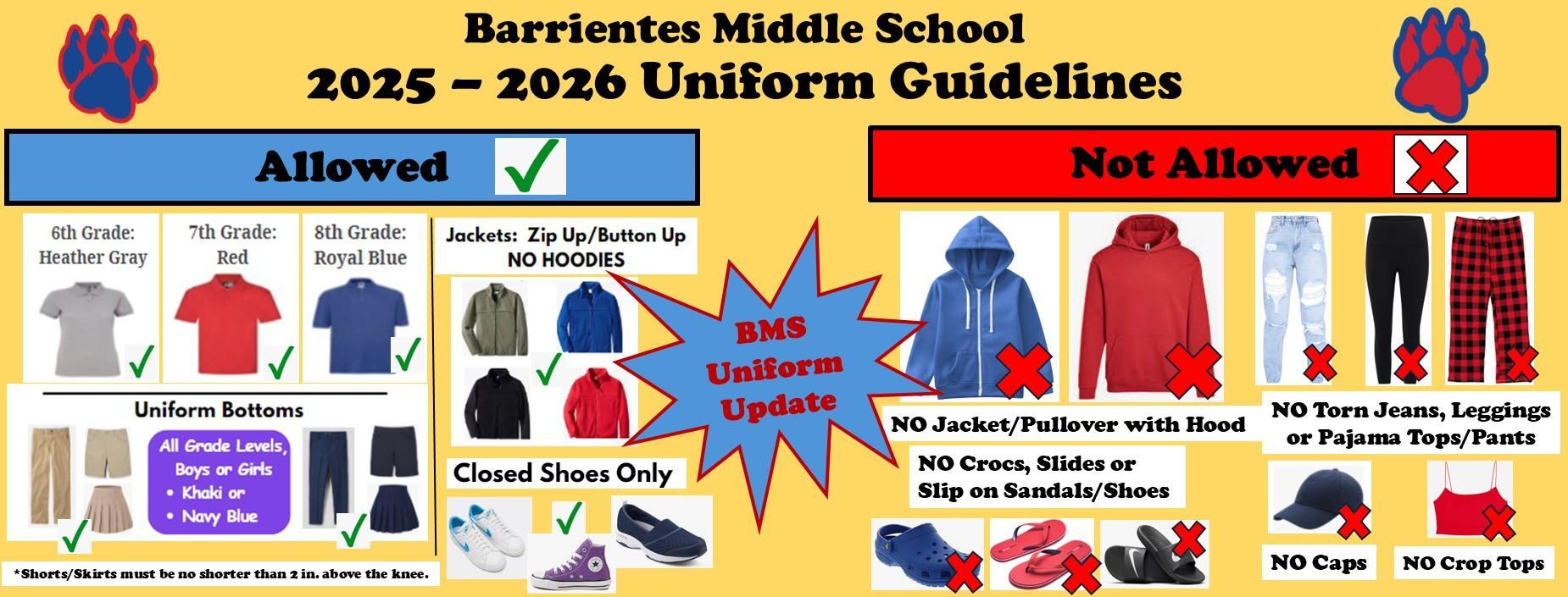 2025-2026 Dress Code