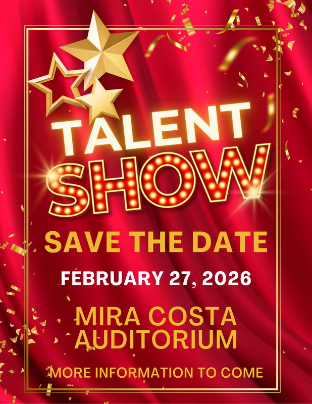 SAVE THE DATE - PACIFIC TALENT SHOW