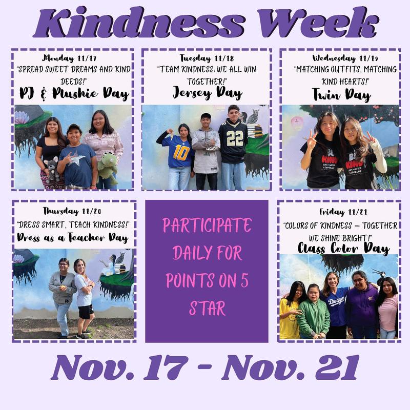 Kindness Week: November 17–21