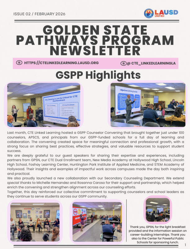gspp newsletteer
