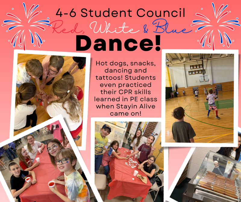 2026 Student Council Red, White and Blue Dance.