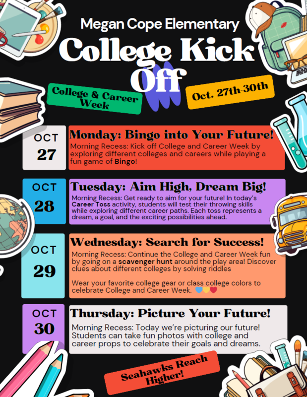 College Kick Off Week flyer