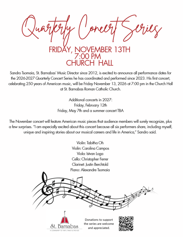 Quarterly Concert Series Featured Photo
