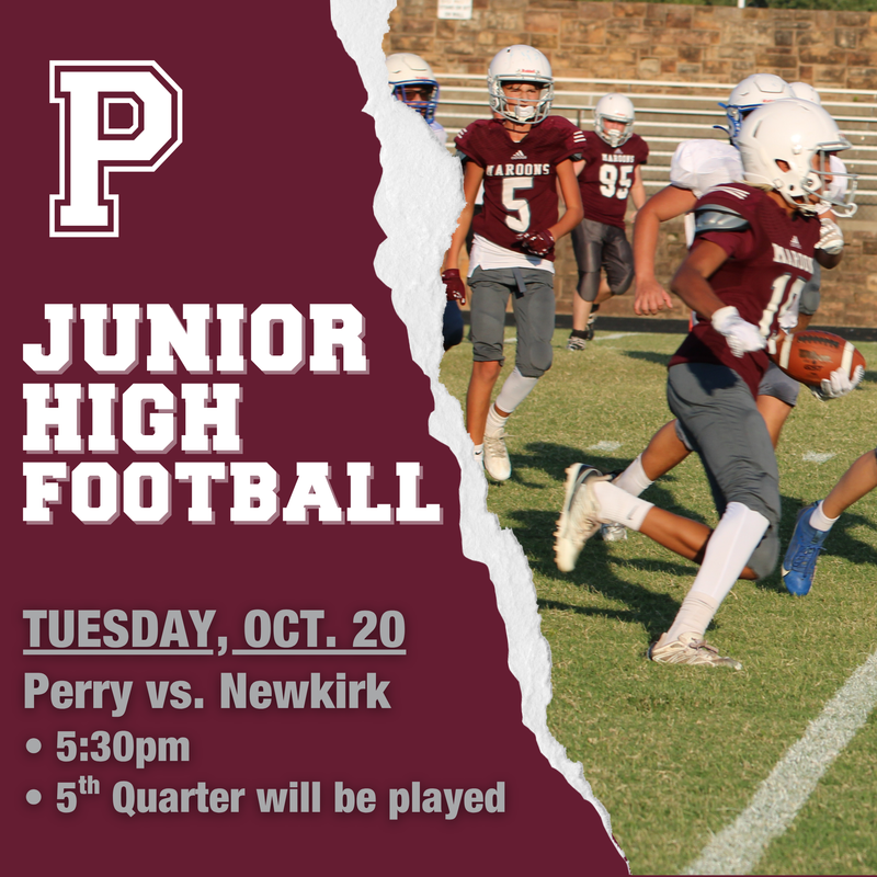 Perry Junior High Maroons Football