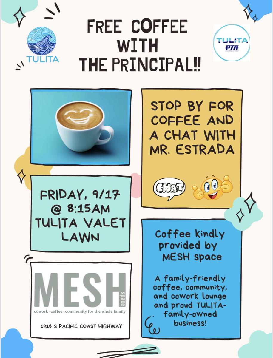 Coffee with Mr. Estrada