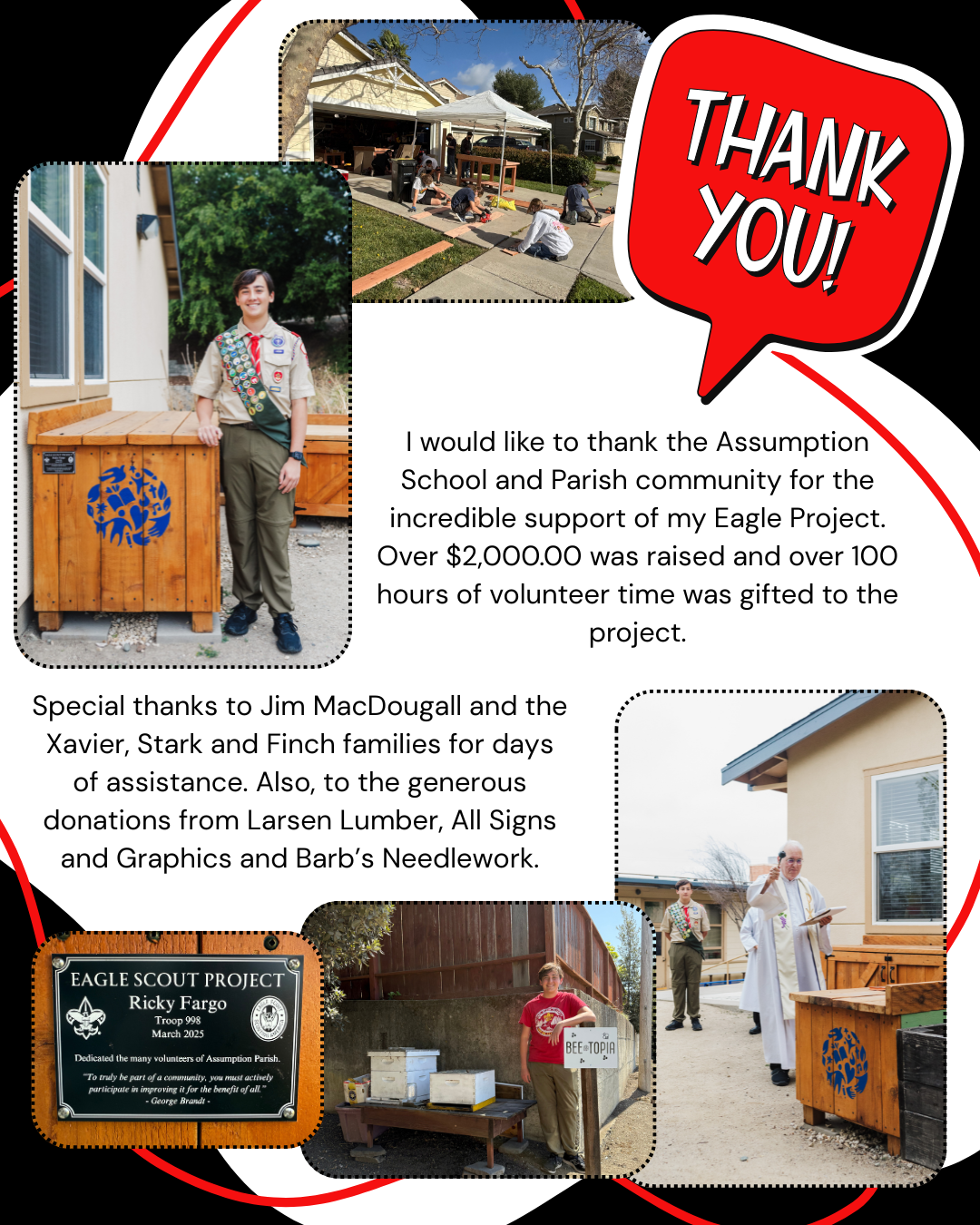Thank you from Ricky Fargo