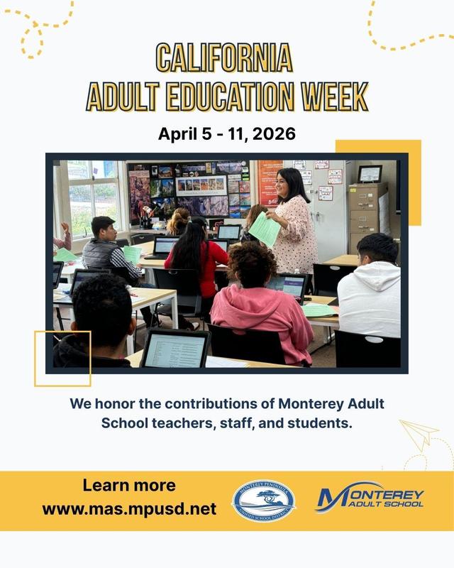 California Adult Education Week | April 5 - 11