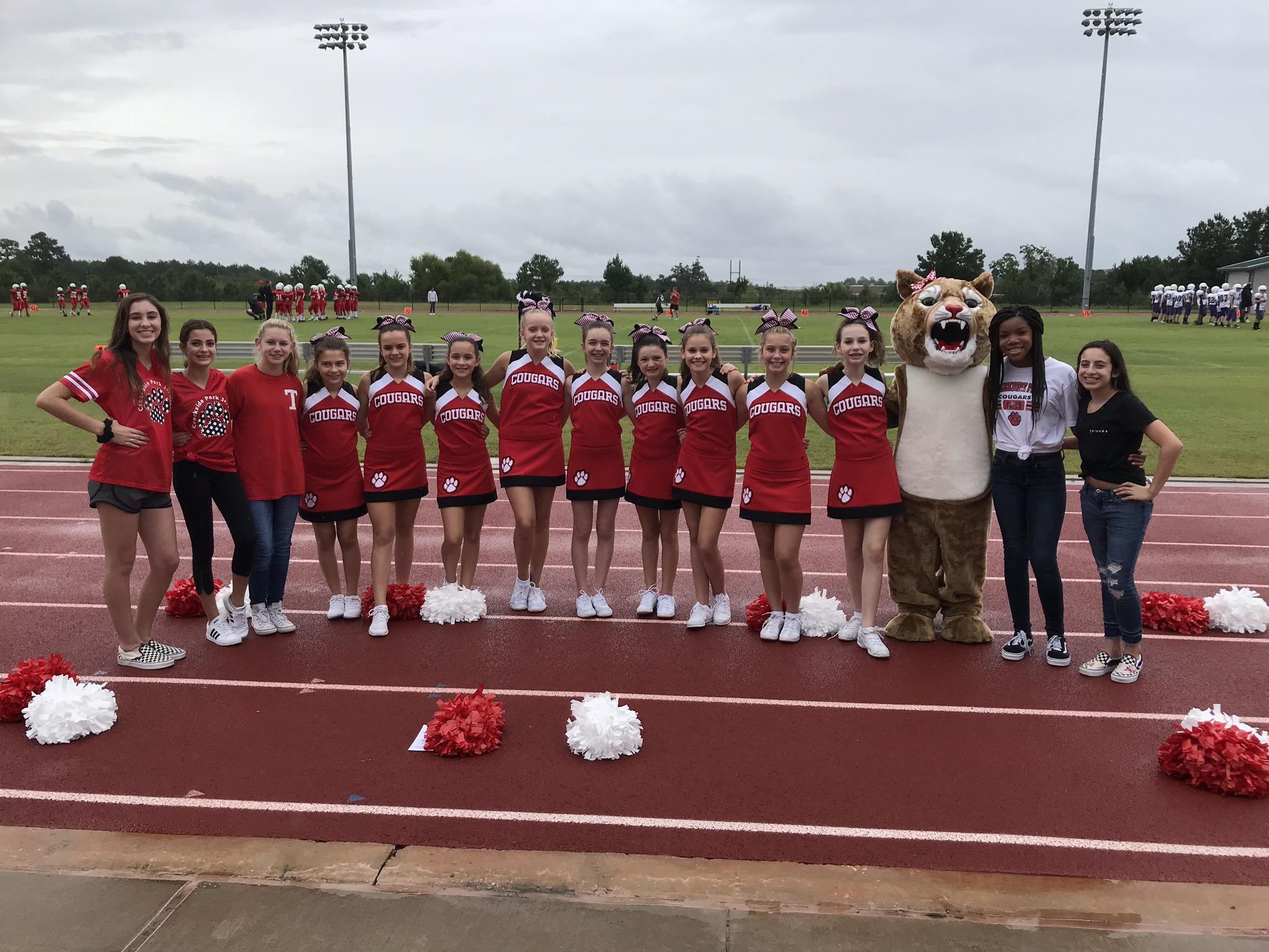 Home Cheerleading Creekside Park Junior High School
