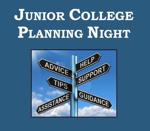 Junior College Planning Night Featured Photo