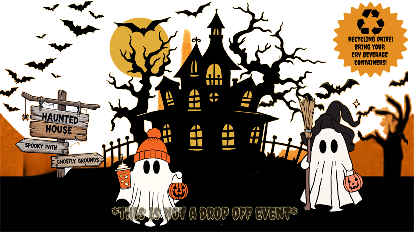 Halloween moon background