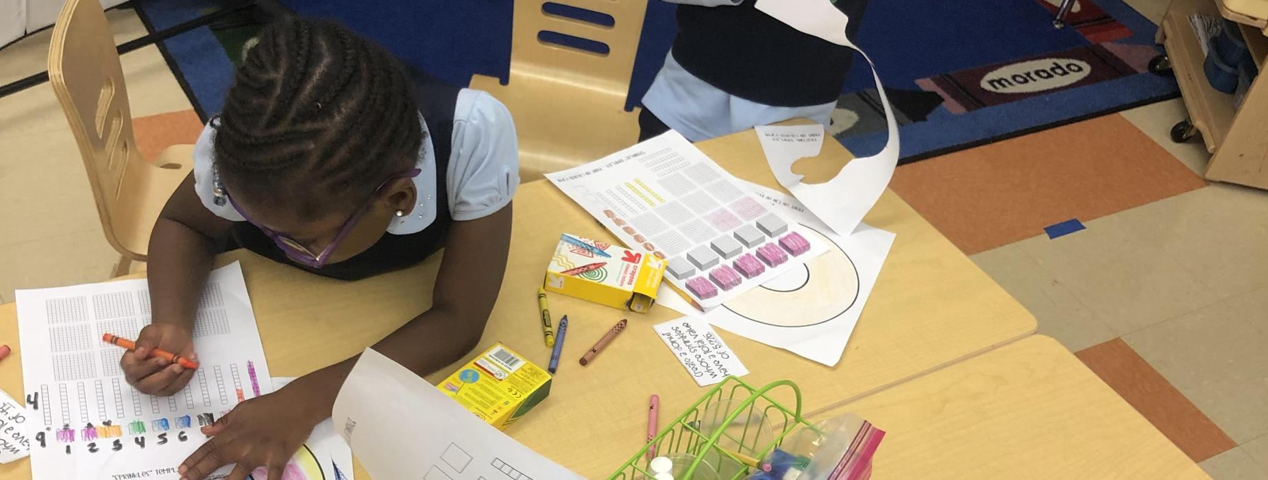 Students hard at work