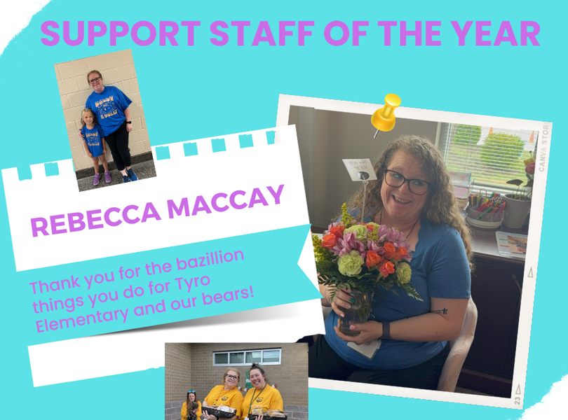 support staff of the year