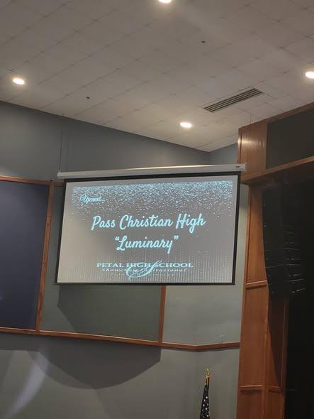 Luminary is bringing home a 3rd place win out of 6 groups in their division today at the Petal Show Choir Invitational