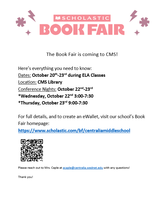 Book Fair Fall 2025
