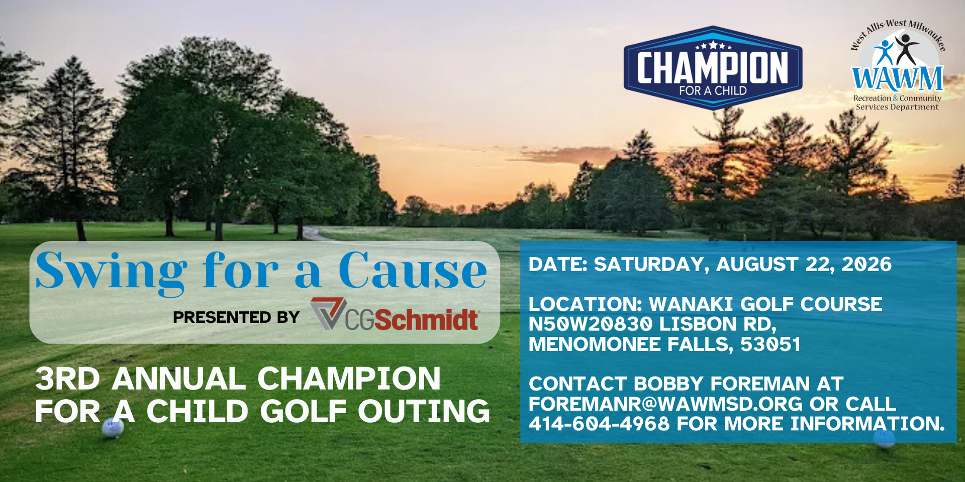 golf outing registration