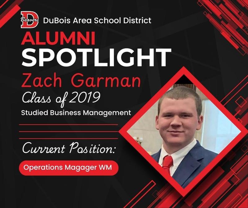 DASD Alumni Spotlight: Zach Garman Class of 2019