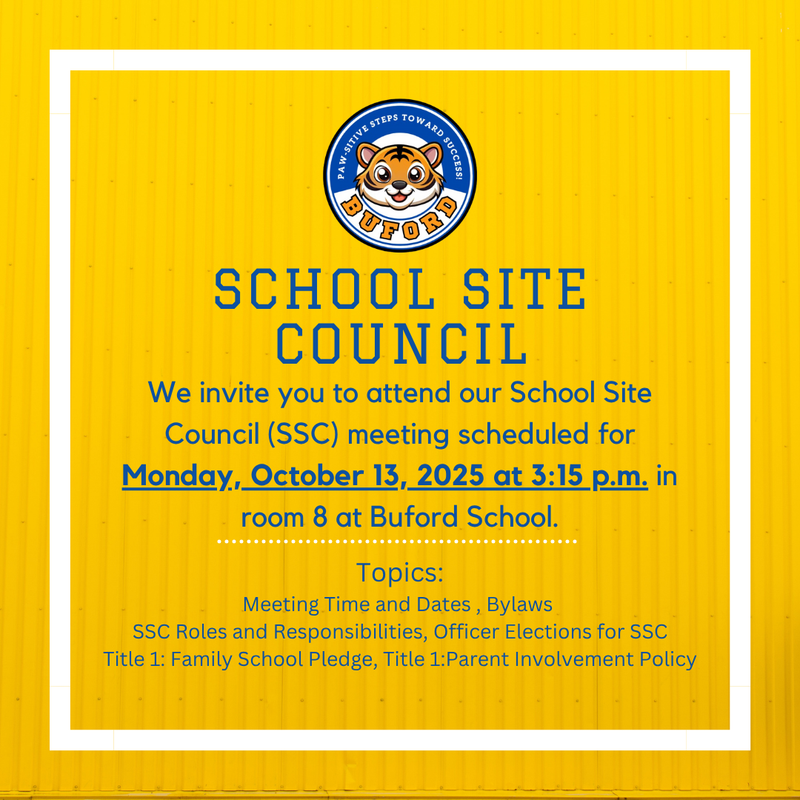 School Site Council Meeting