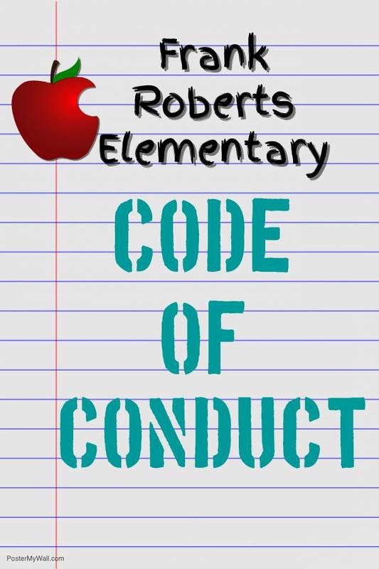 Frank Roberts Student Code of Conduct 2018-19