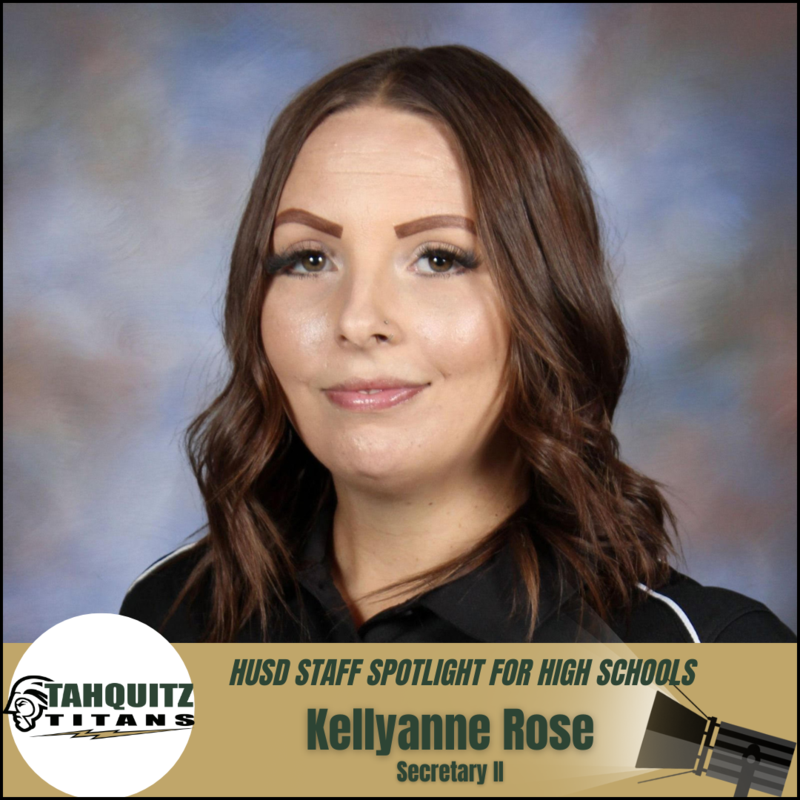 HUSD Staff Spotlight For High Schools Hemet Unified School District