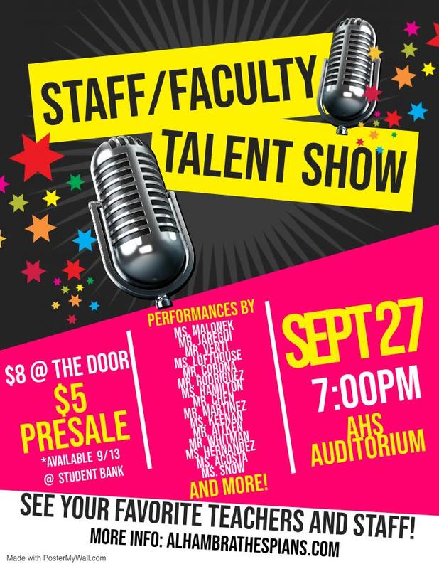 STAFF TALENT SHOW TO SHOWCASE ANOTHER SIDE! Featured Photo