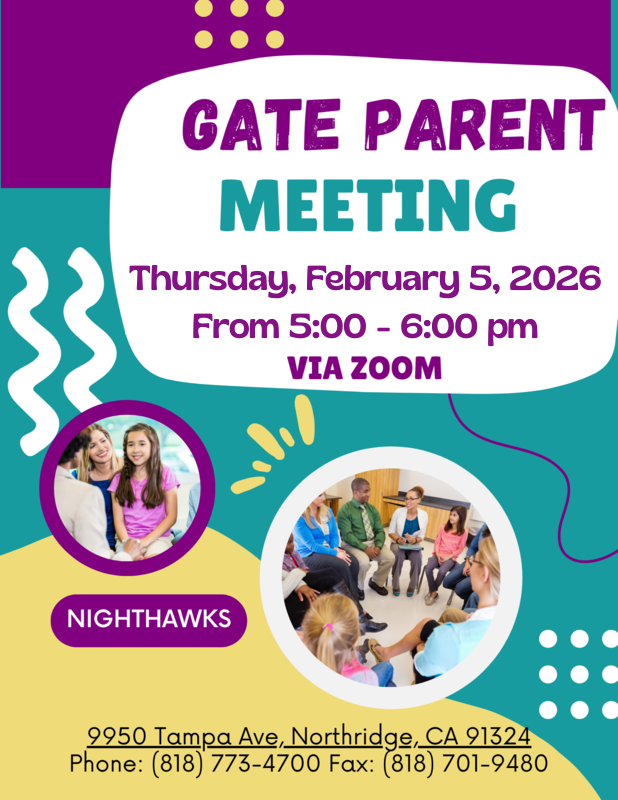 GATE Parent Meeting Featured Photo