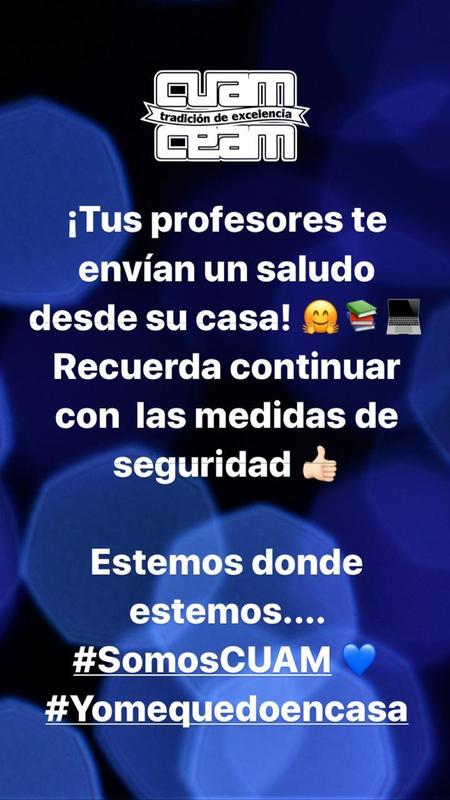 Mensaje de tus profesores