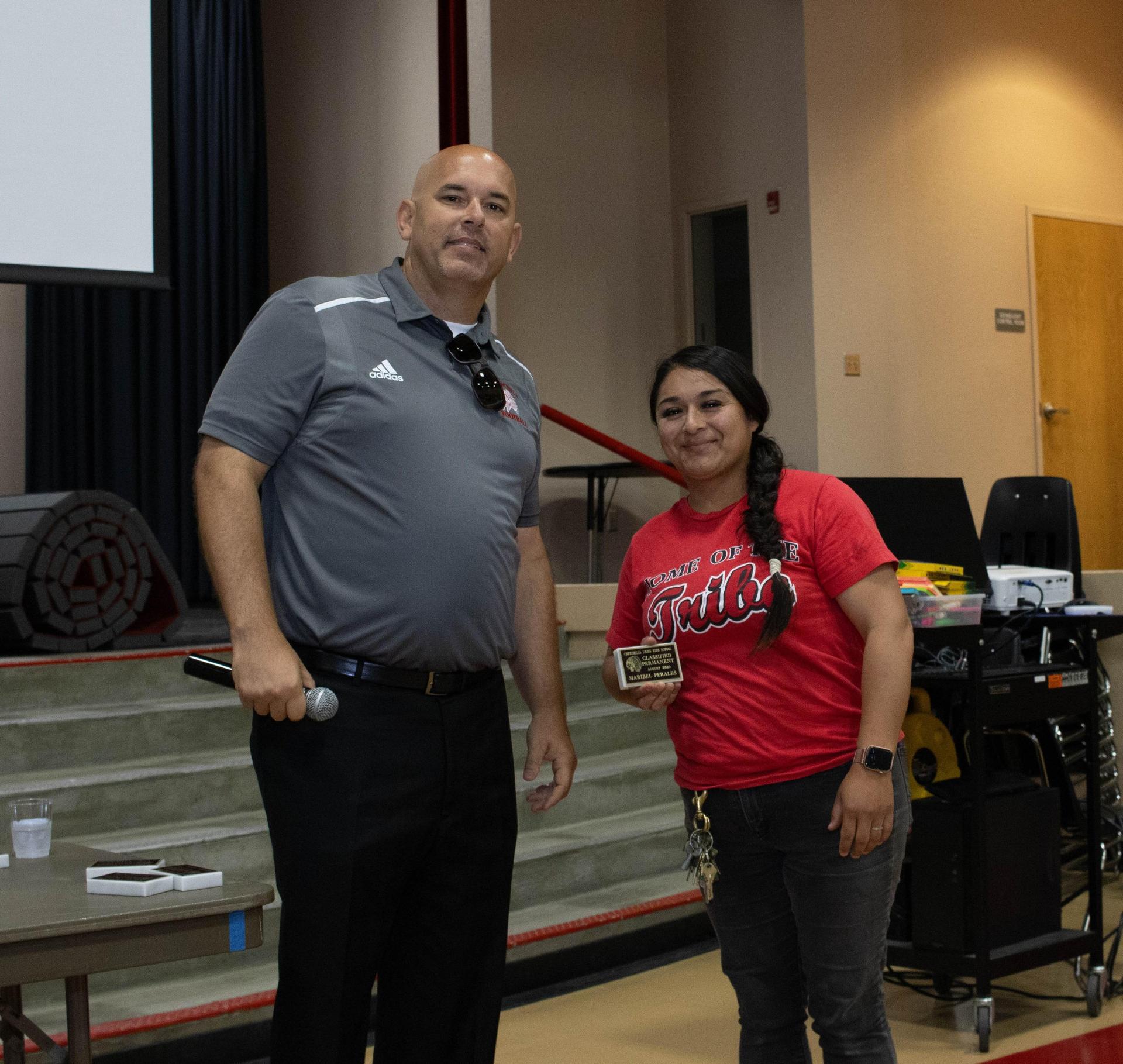 Chowchilla Union High School District enjoying breakfast