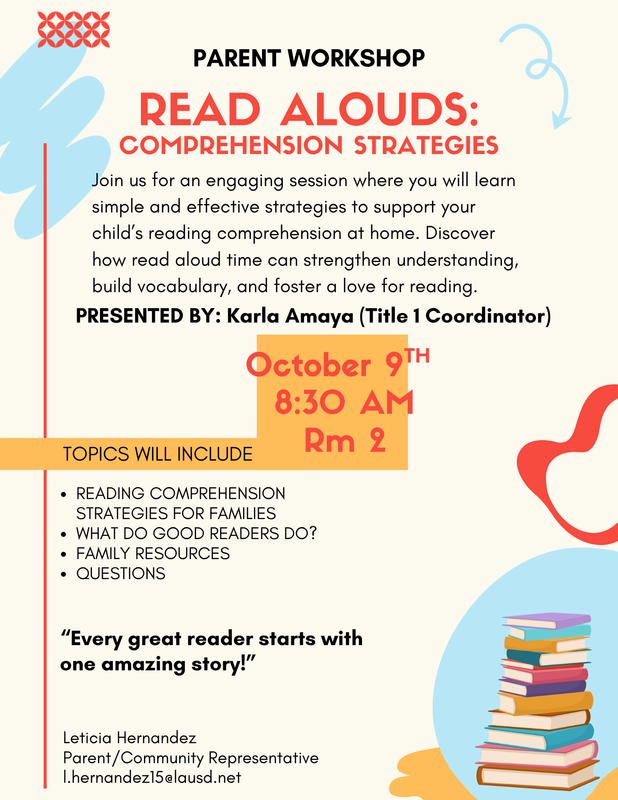 Read Alouds Workshop