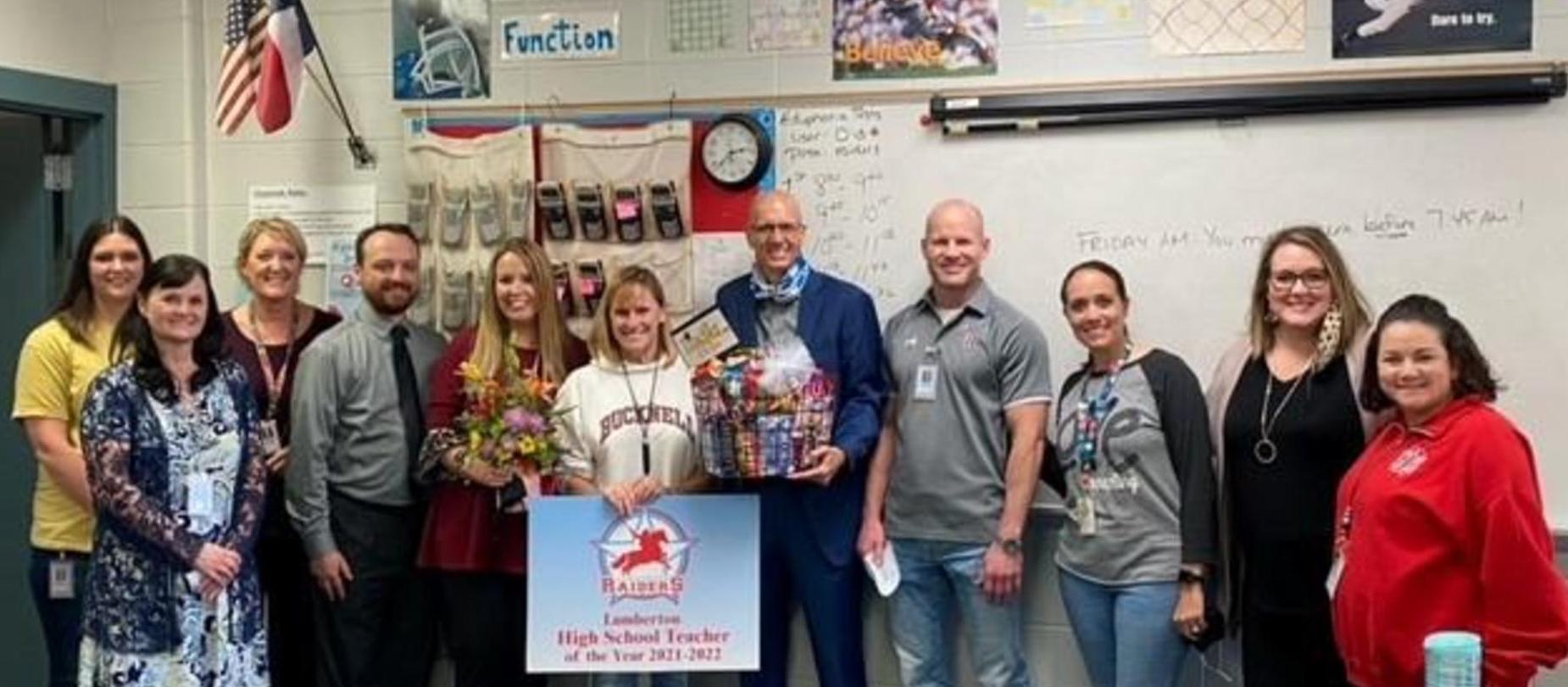Lynn McLain - LHS Teacher of the Year
