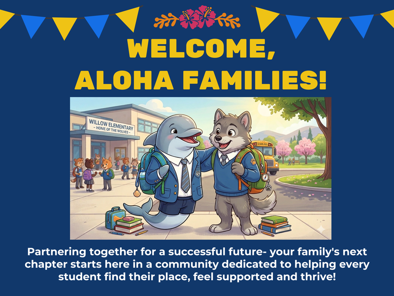 Welcome Aloha families