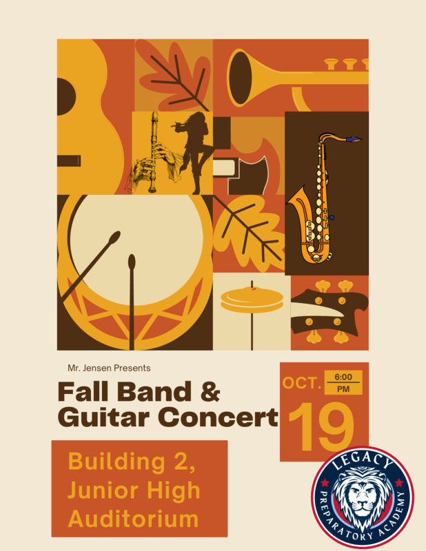 Fall Band and Guitar Concert Legacy Preparatory Academy