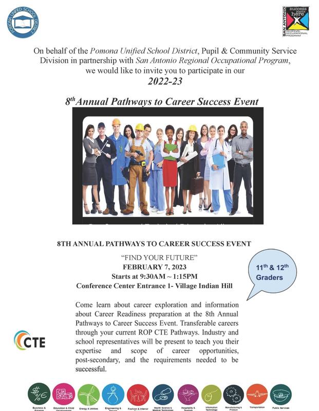 Pathway to Career Success Event Flyer