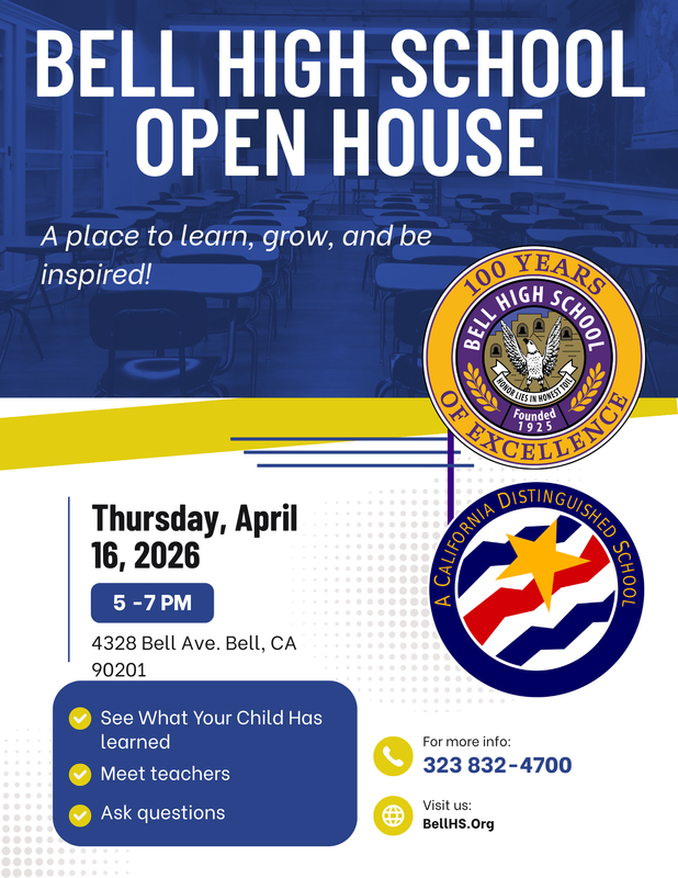 Open House/Casa Abierta 4/16/26 5-7PM