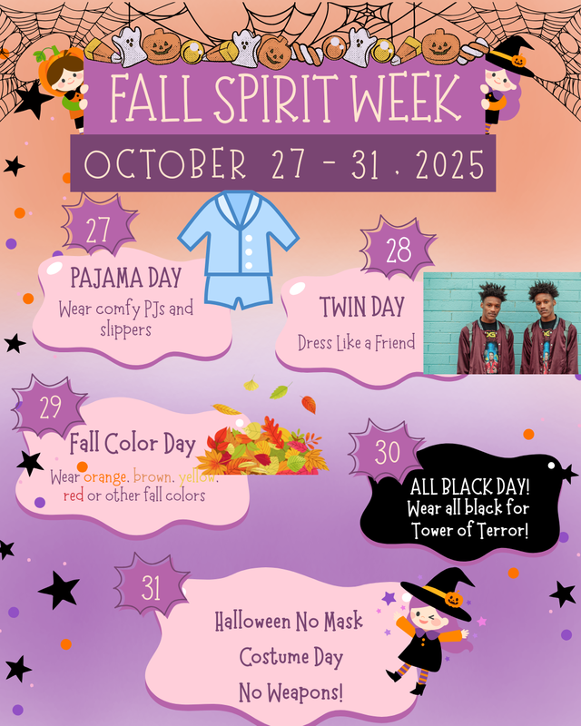 newtown hs fall spirit week details and dates