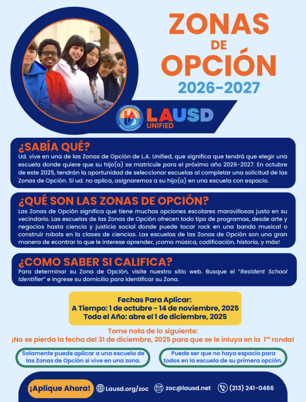 Zonas de opción