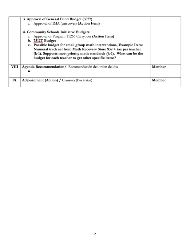 Agenda 2