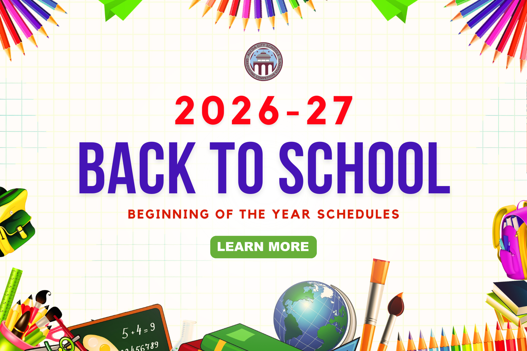 Back to School 2026-27 Graphic