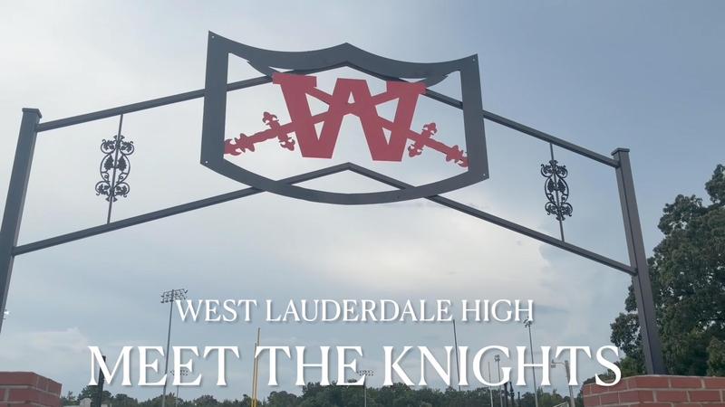 West Lauderdale Meet the Knights Gate Entrance