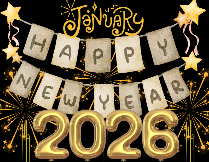 happy new year flyer