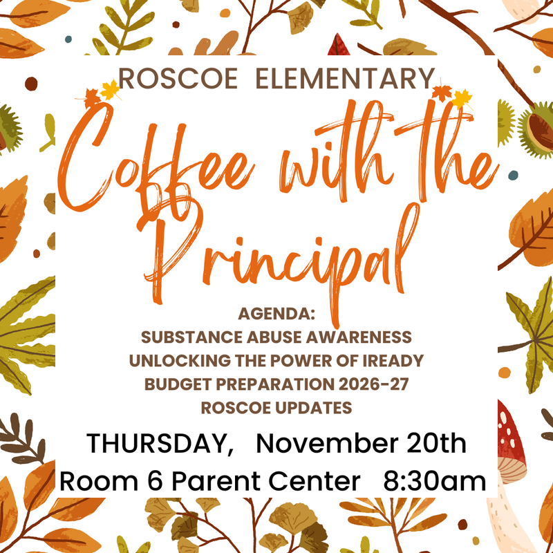 Coffee with the Principal