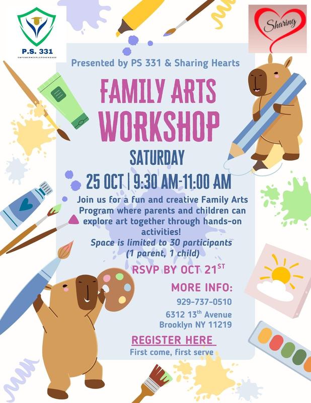 October Family Arts Workshop
