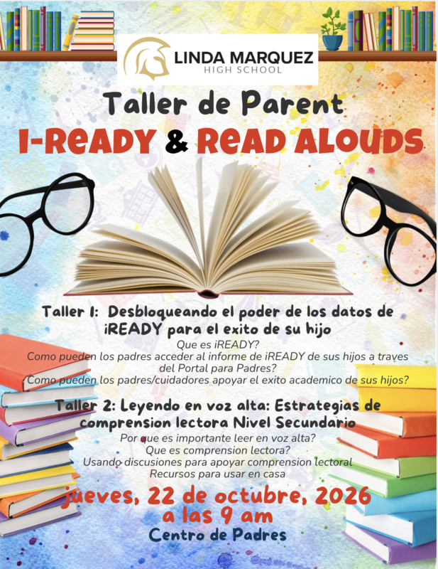 You're Invited to iReady Parent Worskshops! Thumbnail Image