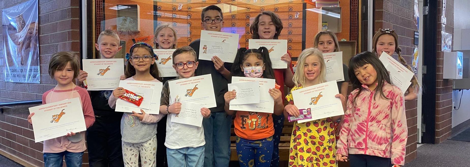 January Student of the Month