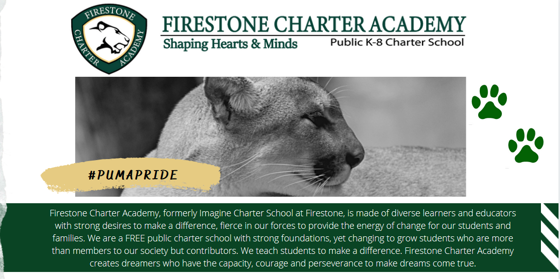 2021 2022 Enrollment Enrollment Firestone Charter Academy