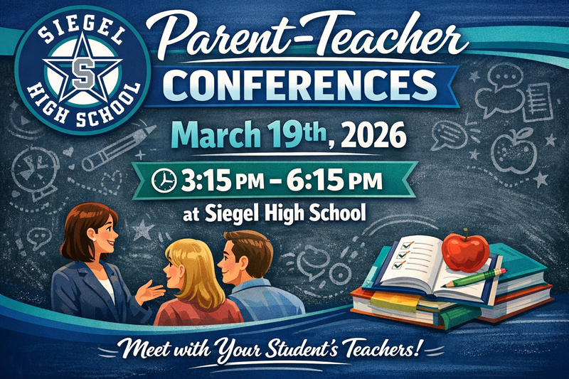 Parent Teacher Conferences Spring 2026 @Siegel